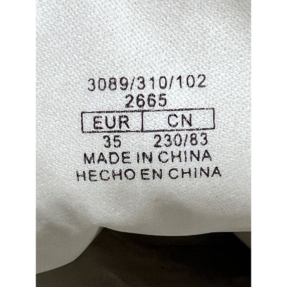 Zara Women Denim High Heel Knee High Pointed Toe Boots Beige Size EU 35 US 5 - Picture 13 of 14